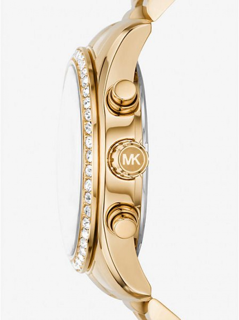 Dámské Hodinky Michael Kors Lexington Pave Zlaté | 293548-CRL