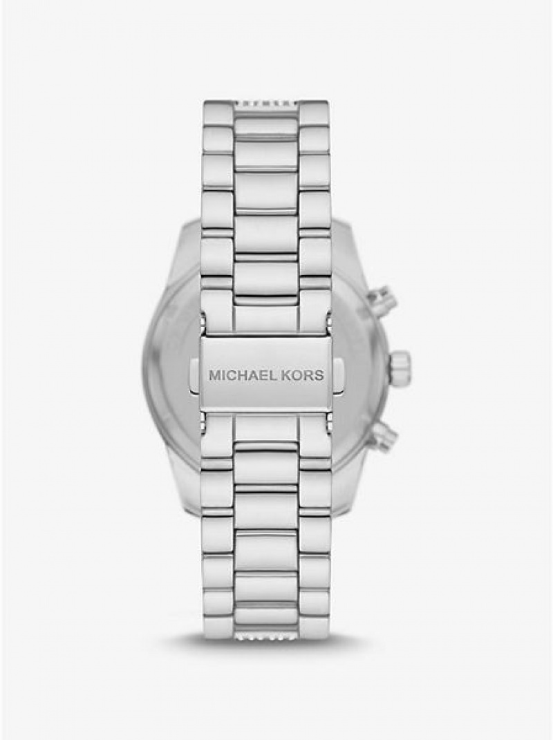 Dámské Hodinky Michael Kors Lexington Pave Stříbrné | 471952-FNY