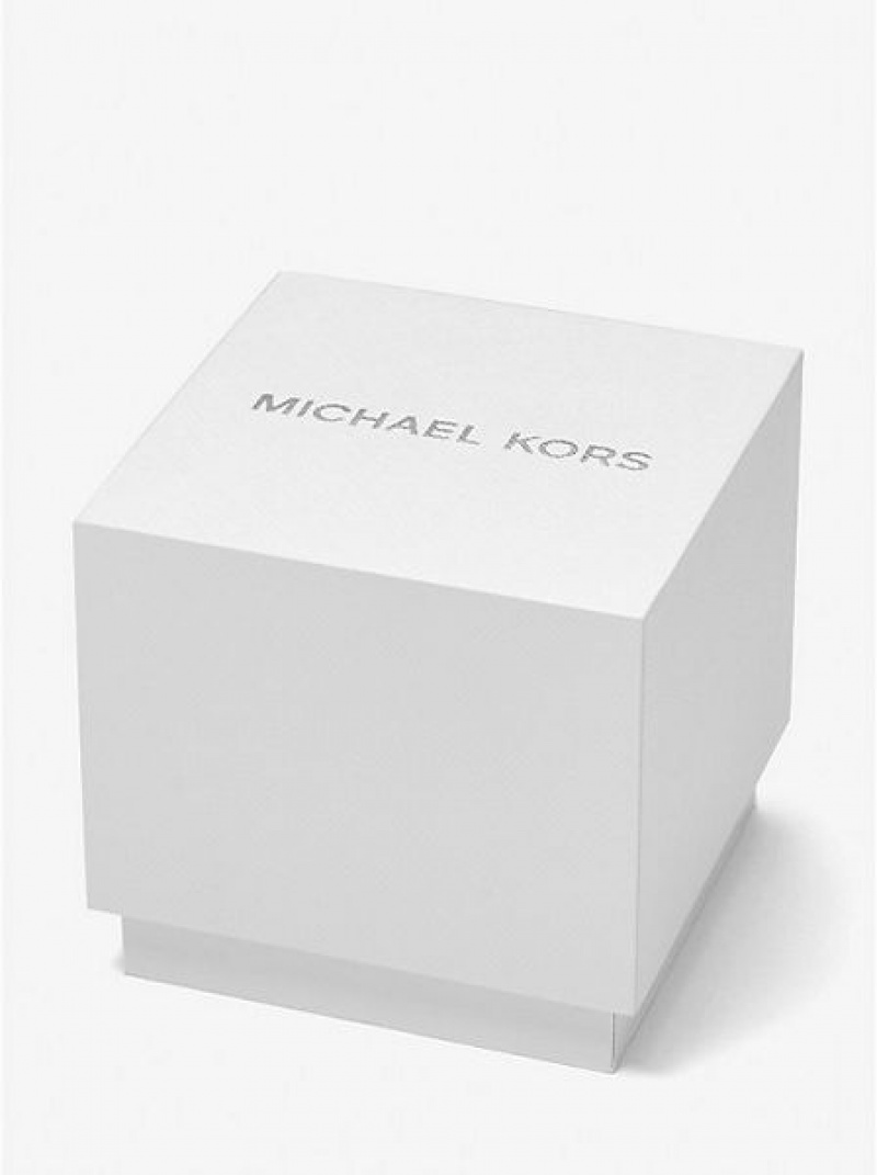 Pánské Hodinky Michael Kors Slim Everest Stříbrné | 712068-OAH