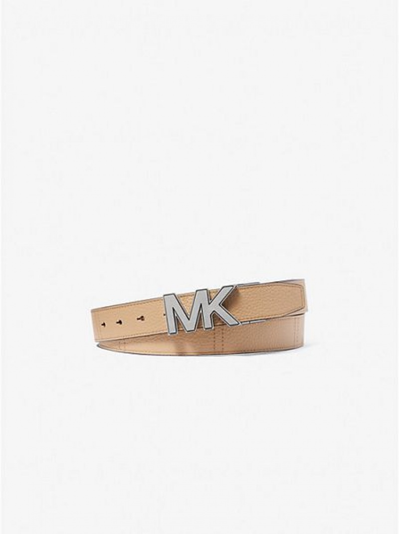 Pánské Pásky Michael Kors Reversible Læder Hnědé | 754962-TFQ